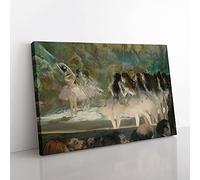 Ballet at The Paris Opera by Edgar Degas Canvas Wall Art Print 30x20 Inch