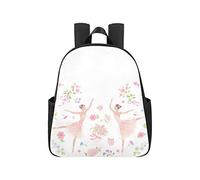 Ballet Ballerina Girl Bookbags for Adult Men 12.40x5.12x14.17inch Hiking Backpack Multipurpose Casual Traveling Backpack Business Travel School,Office