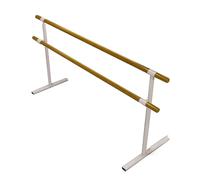 Ballet Barre Ballet Bar White Adjustable Height 120-180cm For Home Studio(White Double,180cm)