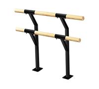 Ballet Barre Wall-Mounted Adjustable Ballet Barre Black 1-1.5m(B,1 m)