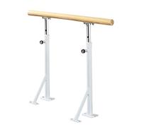 Ballet Barres Free-Standing Portable Ballet Bar Dancing Stretching Barre for Home Dance Barre Fitness Gymnastics Ballet Pole,White-1.5 m
