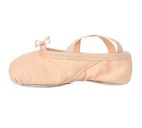 Ballet Canvas Dance Shoes Split Sole Flats Gymnastics Dancing Shoes Yoga Shoes for Kid's, Pink, Adult UK3.5/EU36/23cm/9.05Inch