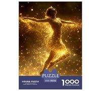 Ballet Dance 1000 Piece Jigsaw Puzzle Family Game Classic Female Jigsaw Puzzles Beautiful Decoration Puzzle for Travel Gifts,Present 38x26cm/1000pcs
