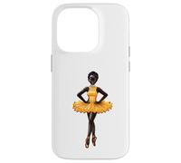 Ballet Dance - African American Ballerina Dancing Black Girl Case for iPhone 14 Pro