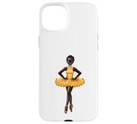 Ballet Dance - African American Ballerina Dancing Black Girl Case for iPhone 15 Plus