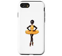 Ballet Dance - African American Ballerina Dancing Black Girl Case for iPhone SE (2020) / 7/8