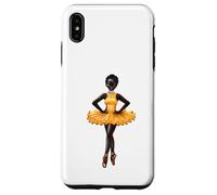 Ballet Dance - African American Ballerina Dancing Black Girl Case for iPhone XS Max
