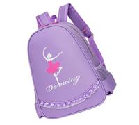 Ballet Dance Backpack for Large Capacity Oxford Cloth Schoolbag | Zipper Closure, Easy to Open and Close, for Traveling and Day Trips, Fine Craftsmanship