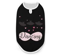 Ballet Dance Dancing Dog Shirts Pullover Pet Vest T-shirts for Small Medium Dogs & Cats