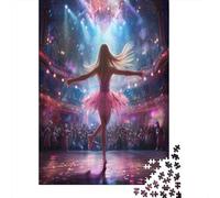 Ballet Dance Jigsaw Puzzles for Adults 1000 Piece for Adults Educational Game Challenge Toy 1000 Pieces Puzzles for Adults Jigsaw Puzzle 1000pcs (75x50cm)