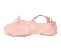 Ballet Dance Shoes Gymnastics Yoga Shoes Split Sole Leather Flats for Girls Ladies Womens Kid's and Adult's Pink, Child UK10.5/EU28/19cm/7.48Inch