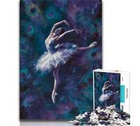 Ballet Dancer 1000 Piece Jigsaw Puzzles for Teenagers Gifts,for Educational Game Challenge Toy Unique Home Decor And Gifts (38x26cm)