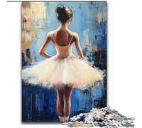 Ballet Dancer 1000 Piece Jigsaw Puzzles for Teenagers, Suitable for People Aged 14 And Above Home Decoration Gift Ideas (50x75cm)