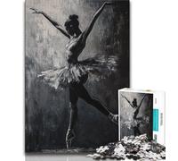 Ballet Dancer Art Puzzles for Teenagers Teens 1000pc Puzzle,Fun Games Every Piece Is Unique - Challenging Family Fun Game (38x26cm)