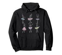 Ballet Dancer Ballerina Dance Music Ballet Pointe Technique Pullover Hoodie