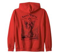 Ballet Dancer Ballerina Patron Saint Teresa Dancers Dancing Zip Hoodie