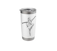 Ballet Dancer Choreography Girls Stainless Steel Insulated Tumbler