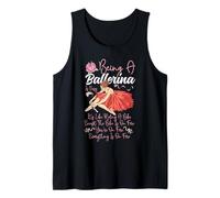 Ballet Dancer Dance Girl Ballerina Being A Ballerina is Easy Tank Top