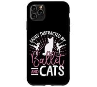 Ballet Dancer Dance Girl Ballerina Cat Easily Distracted By Case for iPhone 11 Pro Max