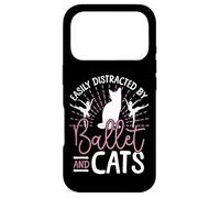 Ballet Dancer Dance Girl Ballerina Cat Easily Distracted By Case for iPhone 17 Pro