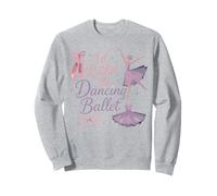 Ballet Dancer Dance Girl Ballerina I'd Rather Be Dancing Sweatshirt