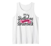 Ballet Dancer Dance Girl Ballerina I'm A Ballerina What Is Tank Top
