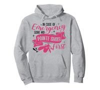 Ballet Dancer Dance Girl Ballerina Pointe Shoe In Case Of Pullover Hoodie