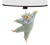Ballet Dancer Figurine Portable Cute Cat Plush Keychain Mini Soft Bag Charm