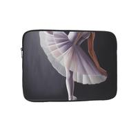 Ballet Dancer Laptop Case 17 inch, Shockproof Protective Computer Sleeve Cover Water Resistant Laptop Bag Carrying Tablet Cover Briefcase Handbags Gifts for Men Women