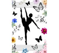 Ballet Dancer Notebook: 200 Page Lined Notebook