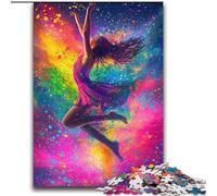 Ballet Dancer Oil Painting 2000 Pieces Jigsaw Puzzle for Adults& Teens, Help The Brain Exercise Addictive Toys to Cultivate Patience Perfect Decoration (70x100cm)