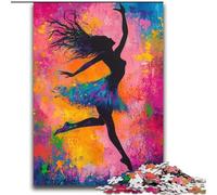 Ballet Dancer Oil Painting Puzzles for Adults Teens 2000pc Puzzle, Challenging Game And Family Play Artists Collection, Fine Art for Age 14 Years Up (70x100cm)