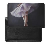 Ballet Dancer Passport Cover Protector Rfid Blocking Passport Holder Id Card Holder Secure Travel Wallet Organizer for Passport Tickets Credit Cards, style, One Size