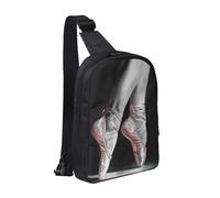 Ballet Dancer Printed Chest Bag Sling Bag for Men Women, Waterproof Crossbody Backpack Men Bag for Runner Workout Hiking Cycling Travel