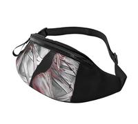 Ballet Dancer Printed Fanny Pack for Men Women Crossbody Waist Bag Pack Bum Bag with Adjustable Strap for Hiking Running Travel Cycling