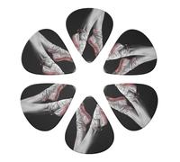 Ballet Dancer Printed Guitar Picks -6 Pcs Guitar Picks Plectrum,Guitar Accessories,Electric Guitar Pick 0.96mm