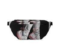 Ballet Dancer Printed Waist Bag Adjustable Bum Bag Lightweight Travel Waist Fanny Pack Belt for Walking Cycling Hiking Travel