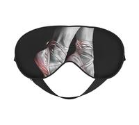 Ballet Dancer Printing Sleep Mask for Women Men Double-Sided Print Soft Silk Eye Masks Eye Sleep Shade Cover