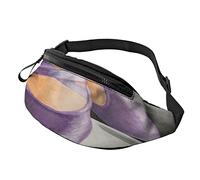 Ballet Dancer Running Fanny Pack Belt Bag with Adjustable Strap for Women Men Sports Fitness Hands Free Wallet Waist Bag