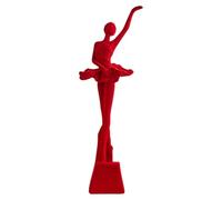 Ballet Dancer Sculpture Resin Decoration Ornament Ballet Pose Statue For Shelves Table Dance Theme Interior Decoration Decorations