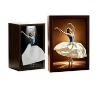 Ballet Dancer Tissue Box,Decorative Dancing Figure Facial Tissue Dispenser, Girl's Long Skirt Tissues Box,for Bedroom Desk Living Room, Decorative Tissues Container for Home