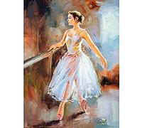 Ballet Dancing Barre Painting Art Print Canvas Premium Wall Decor Poster
