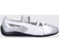 Ballet Flat PUMA Woman color Silver - Size: 6½ - female