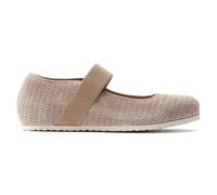 Ballet flats embossed leather woman Birkenstock Tess Beige 40 Étroit
