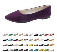 Ballet Flats for Women Summer Slip on Knit Dress Shoes Round Toe Comfortable Wedding Party Prom Dress Sandals Fashion, 25-PP2, 40