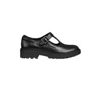 GEOX Infant Girls Casey Chunky T-Bar Shoes Black 28