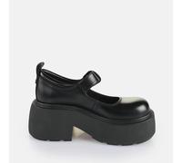 Ballet flats woman Buffalo Vicious Noir 38