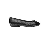 Geox Women's D Annytah B Ballet Flat, Black, 4.5 UK
