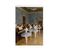 Ballet For Studios And Nurseries Classical Dance Studios Canvas Art Wall Decor Posters Home Bar Restaurant Garage Cafe Logo Gift 12x18inch(30x45cm)