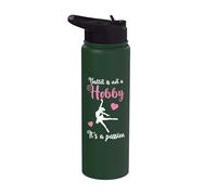 Ballet is Not A Hobby It's A Passion Ballerina Ballet Dancer Stainless Steel Insulated Water Bottle